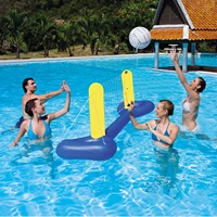 inflatable volleyball net ball set floating water volleyball game adult family children party pool game water entertainment tool