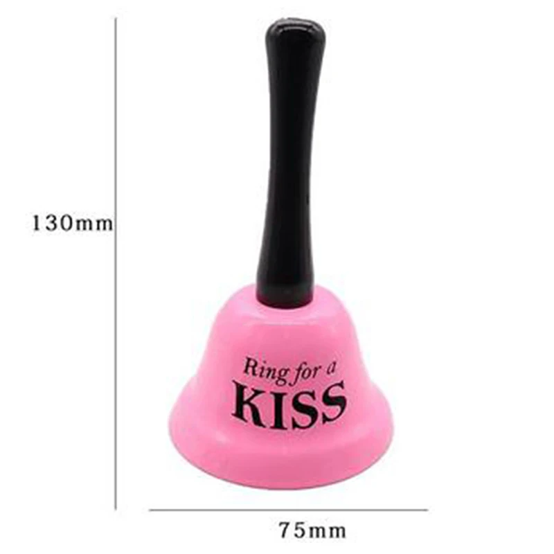 

1pc Novel Lightweight Metal Bell Ring For Bell Table Bell Restaurant Home Hotel