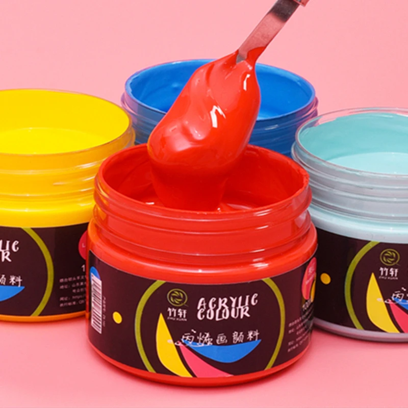 Профессиональная акриловая краска водонепроницаемая для начинающих на стену