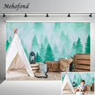 Mehofond для будущей матери фоновые лесные кемпинга инструменты для палаток для новорожденных на день рождения Декорации для фотосъемки Фотостудия