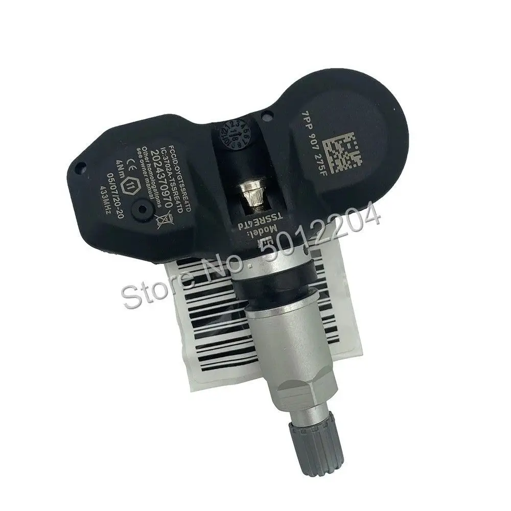 7PP907275F TPMS система контроля давления в шинах для Audi A4 A6 Allroad A8 Q7 R8 RS4 RS7 S4 S6 S8 2000-2018 433 МГц 7P0907275 7PP907275F TPMS система контроля давления в шинах для Audi A4 A6 Allroad A8 Q7 R8 RS4 RS7 S4 S6 S8 2000-2018 433 МГц 7P0907275