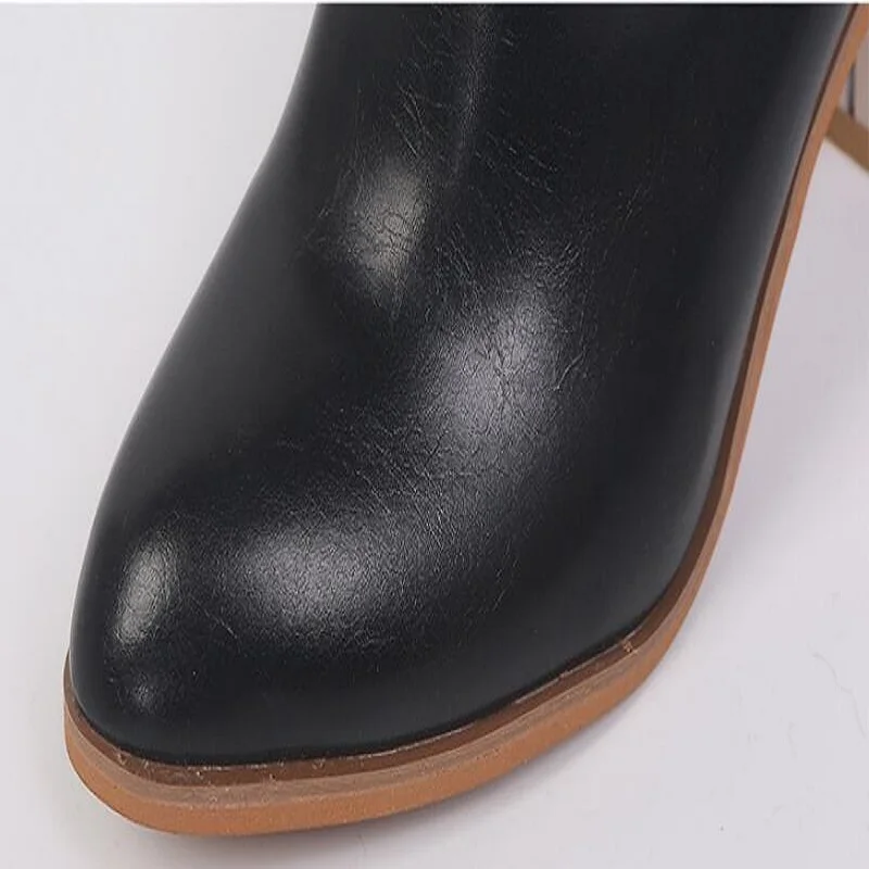 Новинка Осень/Зима 2020 ботильоны для женщин с острым носком и модными пряжками