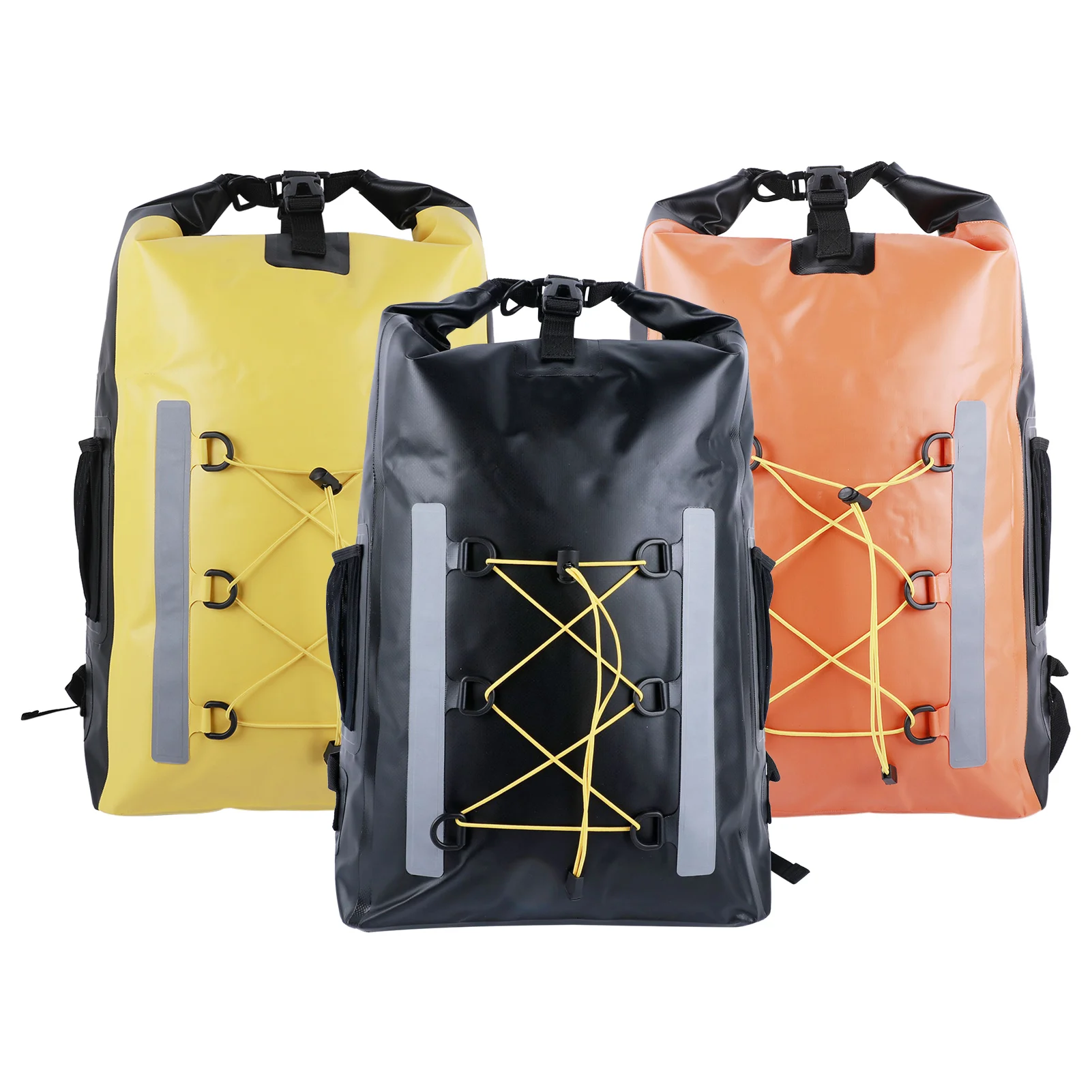 

Waterproof Backpack Swimming Drifting Dry Wet Separation Bag 30L Large Capacity Reflective Durable Outdoor Upstream Package