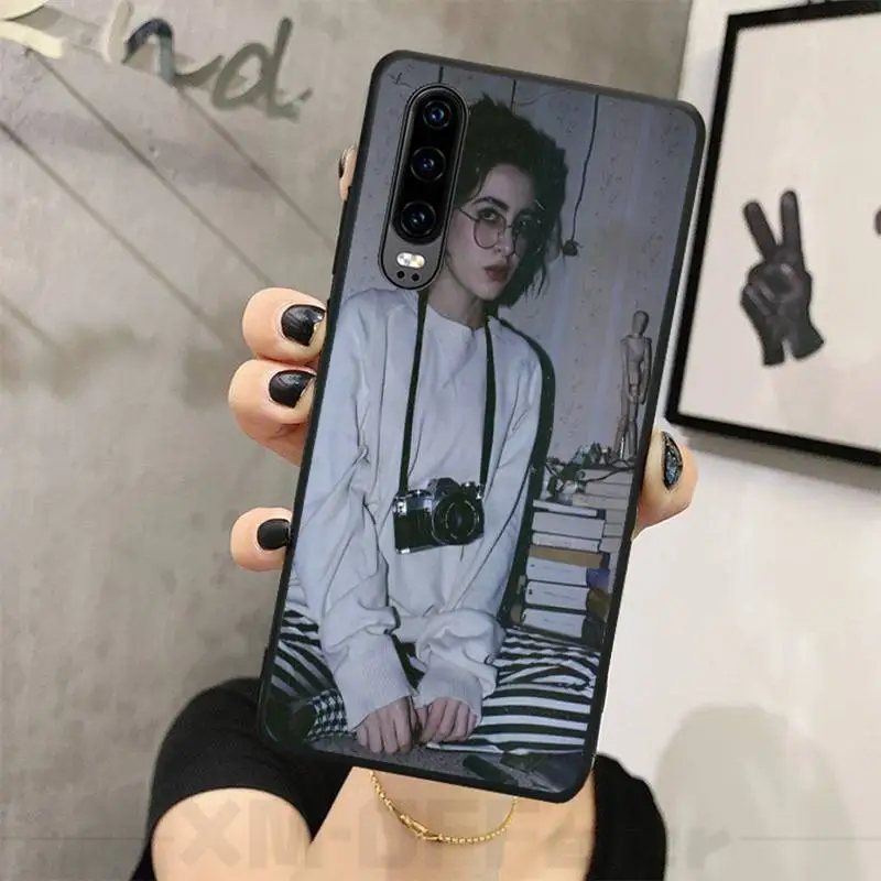 

Personality girl Phone Case for huawei p20 p30 p40 pro mate 10 20 30 pro lite p smart y7 2019 plus nova 3I cases cover