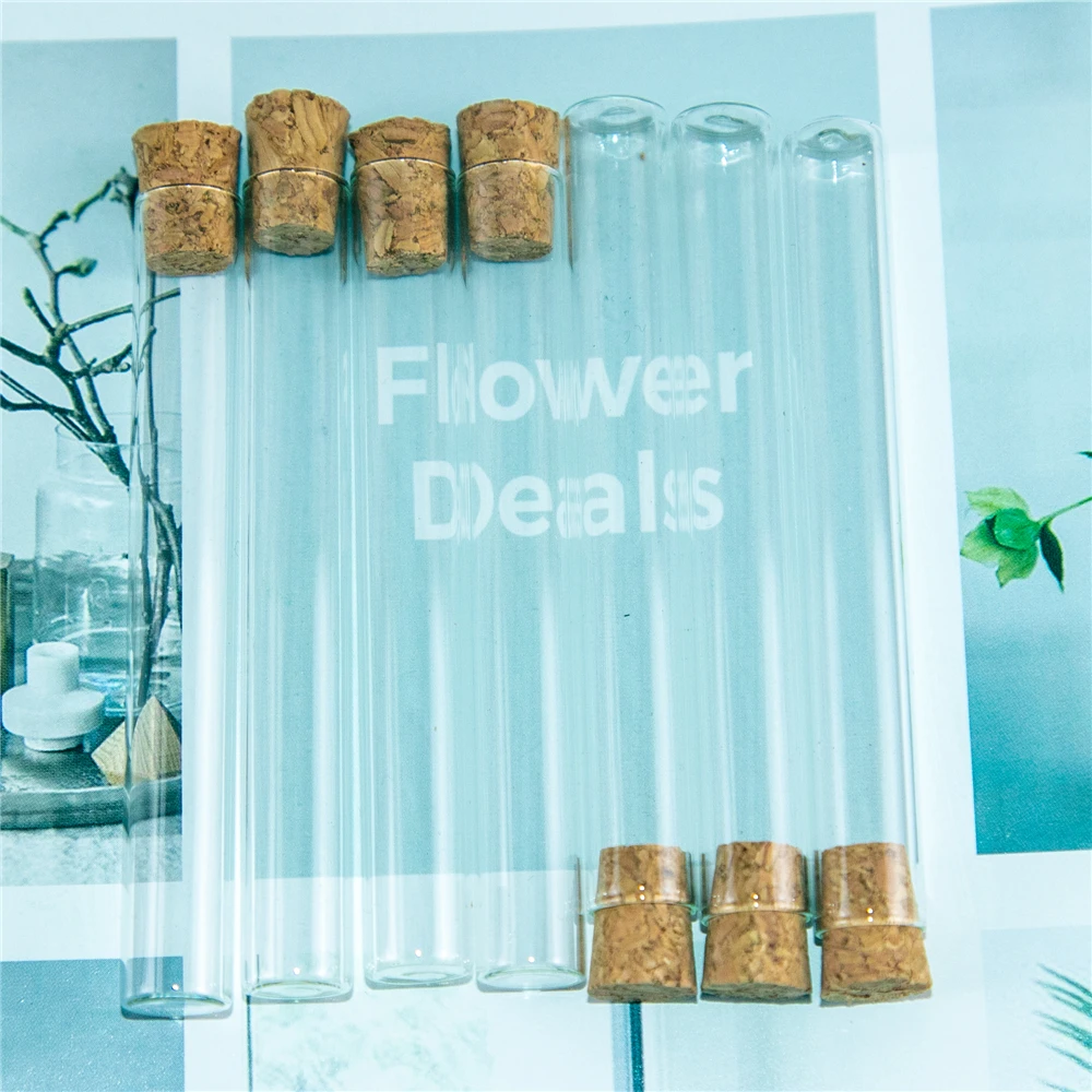 4 мл 10x75 мм Ювелирные наборы с маленьким Стекло Тесты трубка флаконы духов флакон