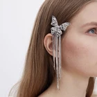 Длинные дизайнерские персонализированные аксессуары для волос в виде бабочки