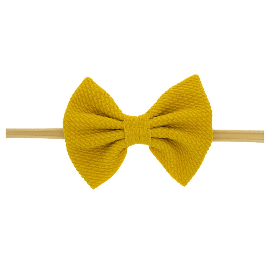 Baby Girl Headband BowKnot Newborn Toddler Kid Girls Bow Turban Headwear Accessories | Мать и ребенок
