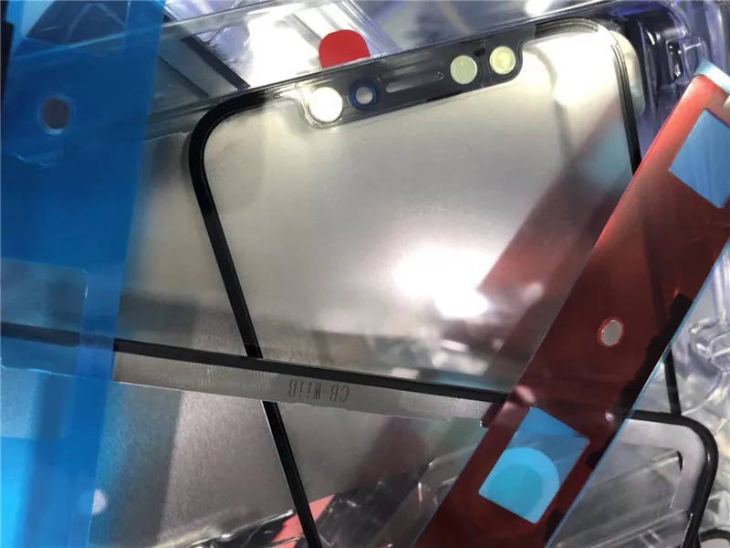 4 в 1 передний экран внешнее стекло объектив с OCA и рамка сборе для iPhone X XS MAX