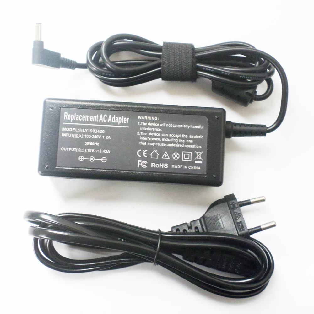 

New 65W Notebook Battery Charger For Asus transformer flip tp301uj tp501ub tp300ld 19V 3.42A Laptop AC Adapter Power Supply Cord