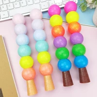 creative office stationery football light highlighter student supplies mark dash hand account oblique head color highlighter