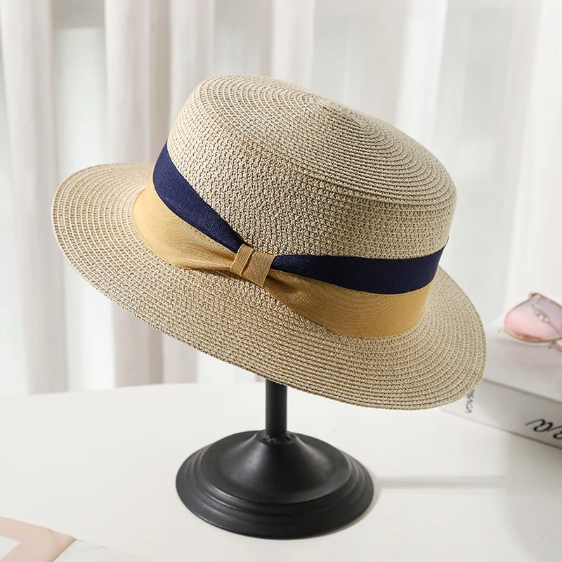 Панама мужская соломенная с бантом летняя 2021 | Аксессуары для одежды