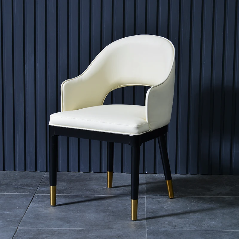 Мраморный обеденный стол из нержавеющей стали круглый + 6 кожаных стульев|Наборы