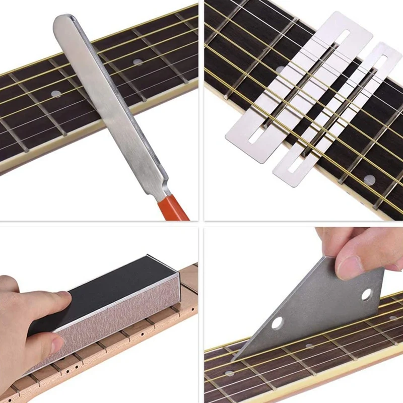 Инструмент Luthier для гитарного грифа напильник коронки гитарных ладов