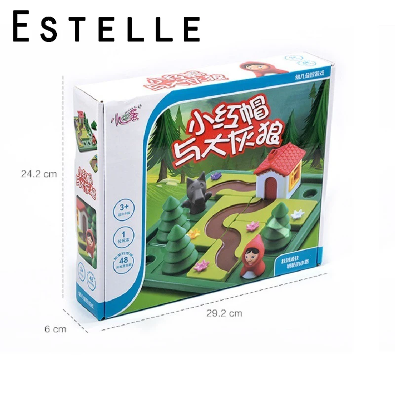 Красная Шапочка умный IQ Challenge настольные игры головоломки игрушки для детей