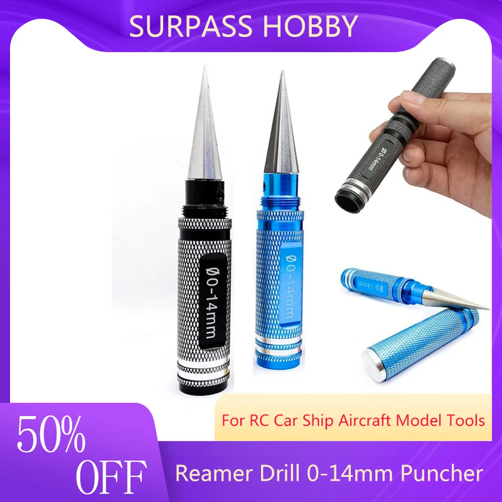 Расширитель отверстий 0-14 мм Металлический Стальной перфоратор и ножницы для