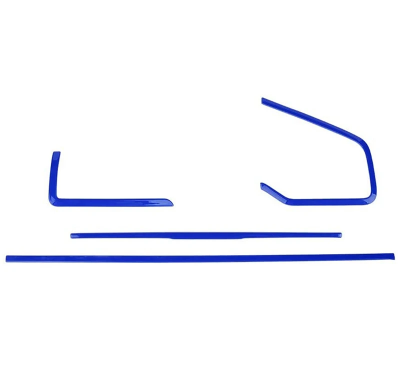 4 шт. наклейки на панель с центральной консолью планки для приборной панели