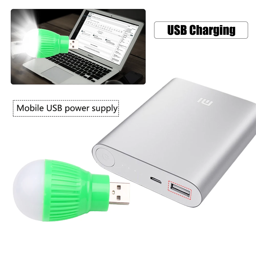 Мини ночник USB перезаряжаемый светодиодный фонарик портативный лагерь супер