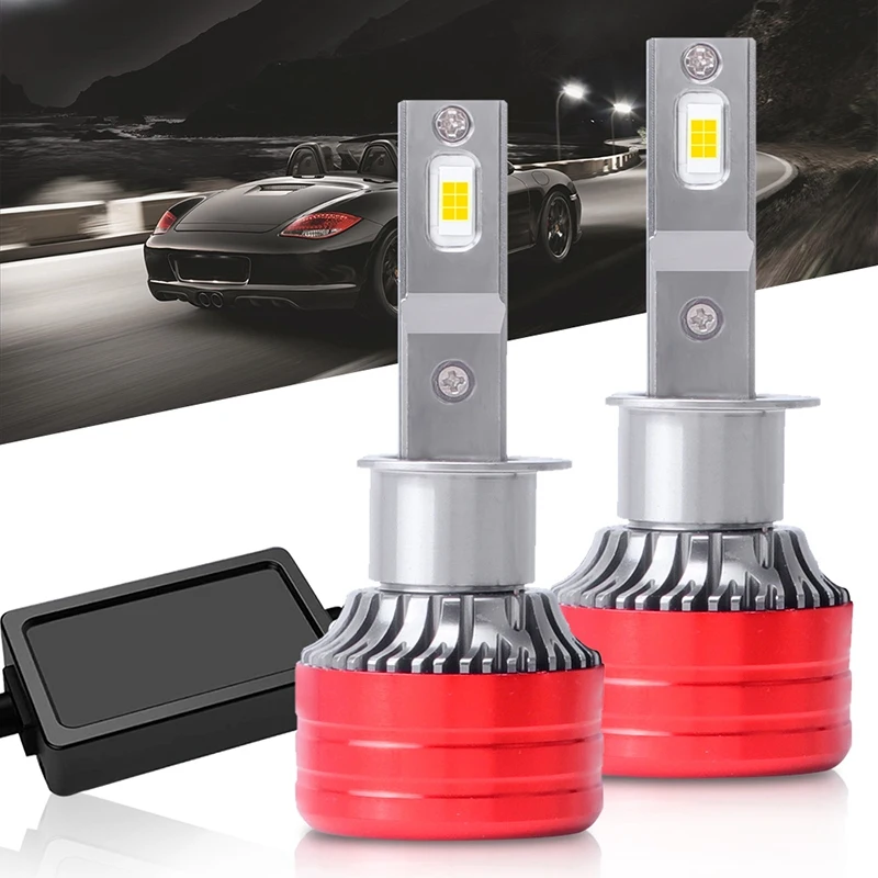 

NEW-New Style LED Car Headlight F5 Automobile LED Lamp Upgrade Section Universal Car Headlight H1