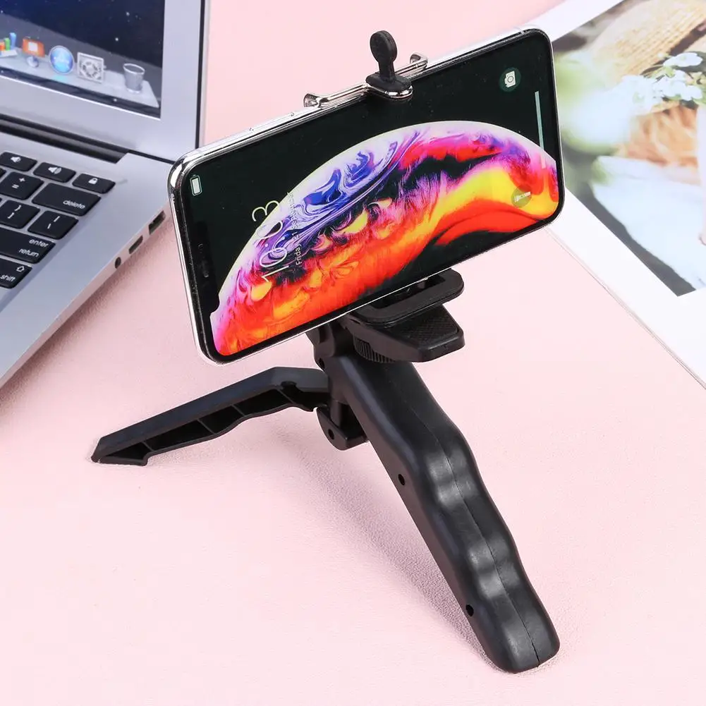 

Mini Desktop Camera Stability Bracket Stand Table Tripod for GoPro Mobile Phone Can Adjust the Height and Angle at Will