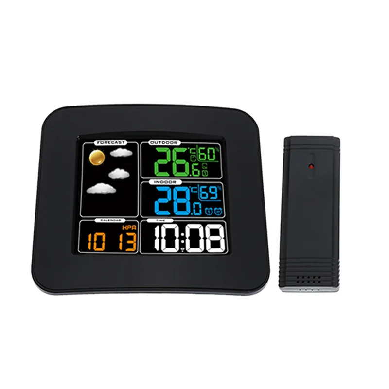 Креативные настольные часы Беспроводная метеостанция для прогноза