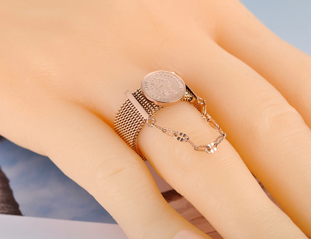 Женское Обручальное Кольцо Lokaer кольцо из титановой нержавеющей стали с