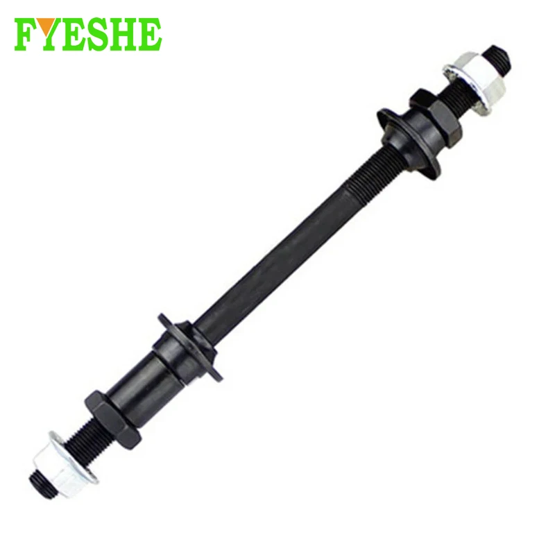 

Ступица велосипедная удлиненная, задняя ось 240 мм, задний стальной твердый шпиндель, вал для горного велосипеда, снегохода, велосипедные акс...