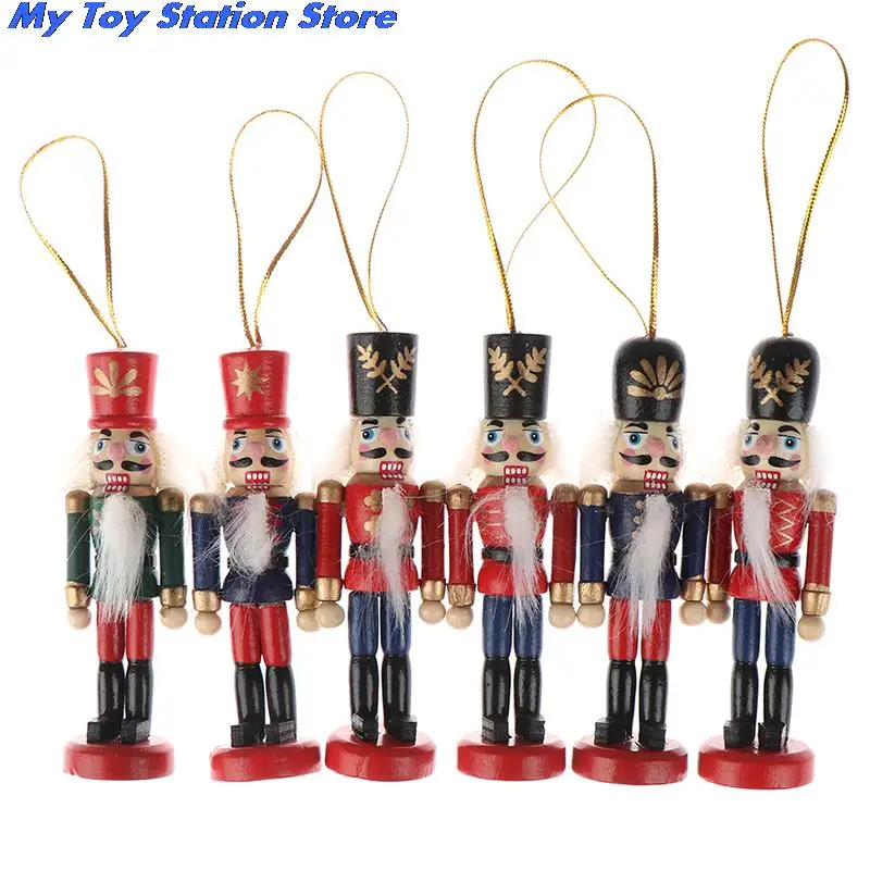2020 год 10 см деревянная кукла-Щелкунчик солдатская Кукла рождественские подарки