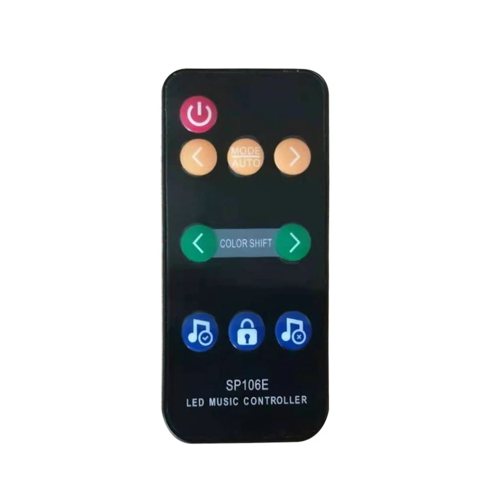 WS2812b контроллер SP106E Музыка Led ControIIer 9 ключи ControI WS2811/WS2812B/SK6812/модуль лента липучка