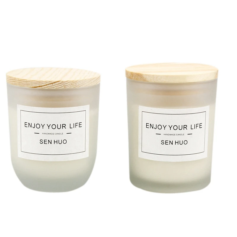 Бездымная соевая ароматерапия воском свеча аромат стеклянное свадебное