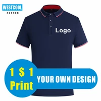 golf short sleeve polo shirt custom 9 colors polo shirts embroidery logo personalized design printed lapel tops s 3xl westcool