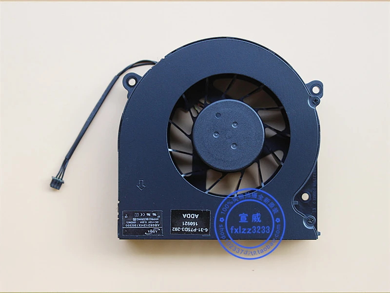 Новый Процессор охлаждающий вентилятор для CLEVO P750TM1-G P775DM2 P870 P870DM2 P870DM3 P870KM1-G