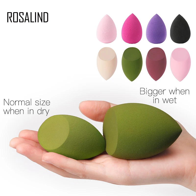 Розалинд 1/3pcs макияж кисти спонж для пудры основы высокое качество капли воды