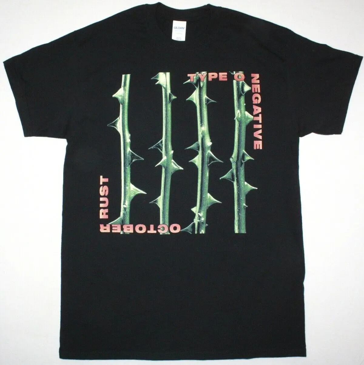 Тип O ОТРИЦАТЕЛЬНЫЙ октября ржавчина Питер Стил Плотоядные новые черные