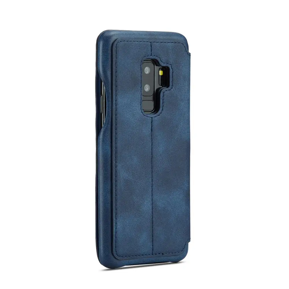 Роскошные чехлы для телефонов Samsung Galaxy S9 Plus с отделениями кредитных карт