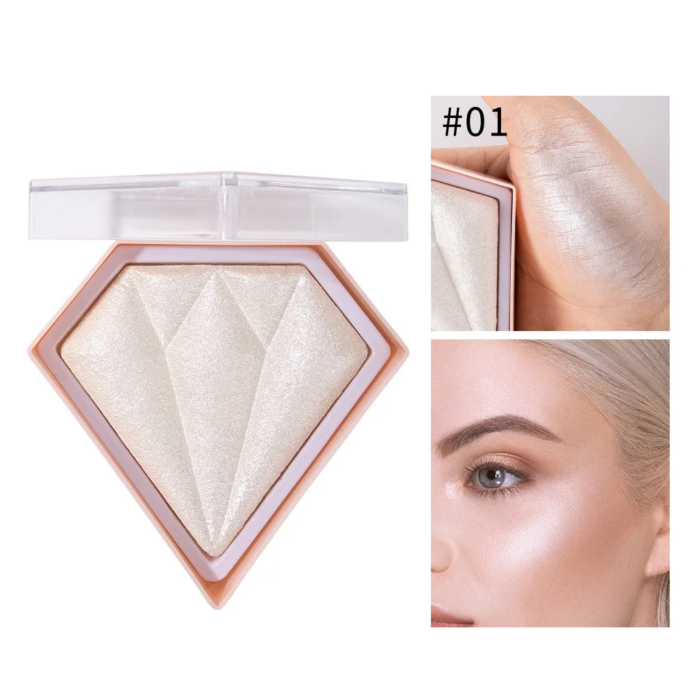 

Diamond highlight powder Brightening and repairing glitter Nose shadow modification cosmetics brightening powder