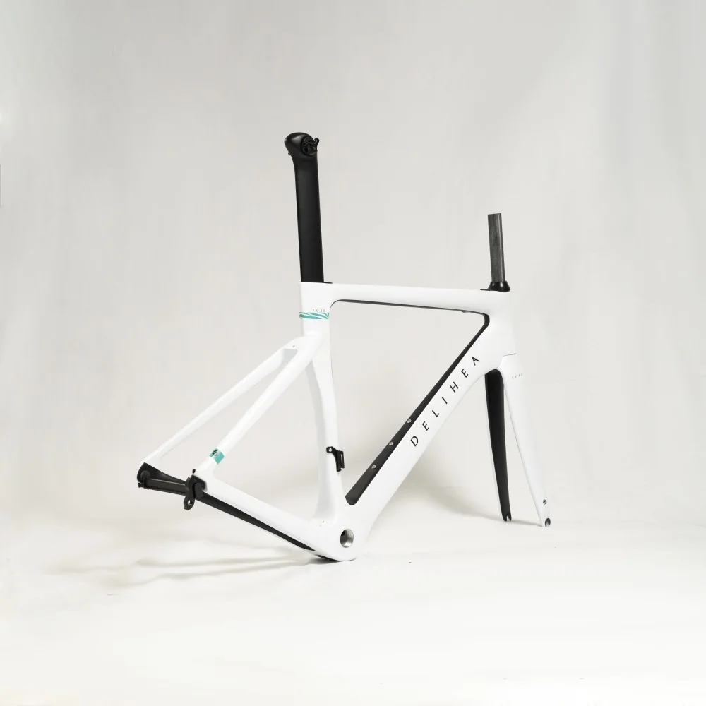 

2020 Carbon Road Bike Frame Cycling Bicycle Frameset Super Light Di2/Mechanical Racing Carbon Aero Frame