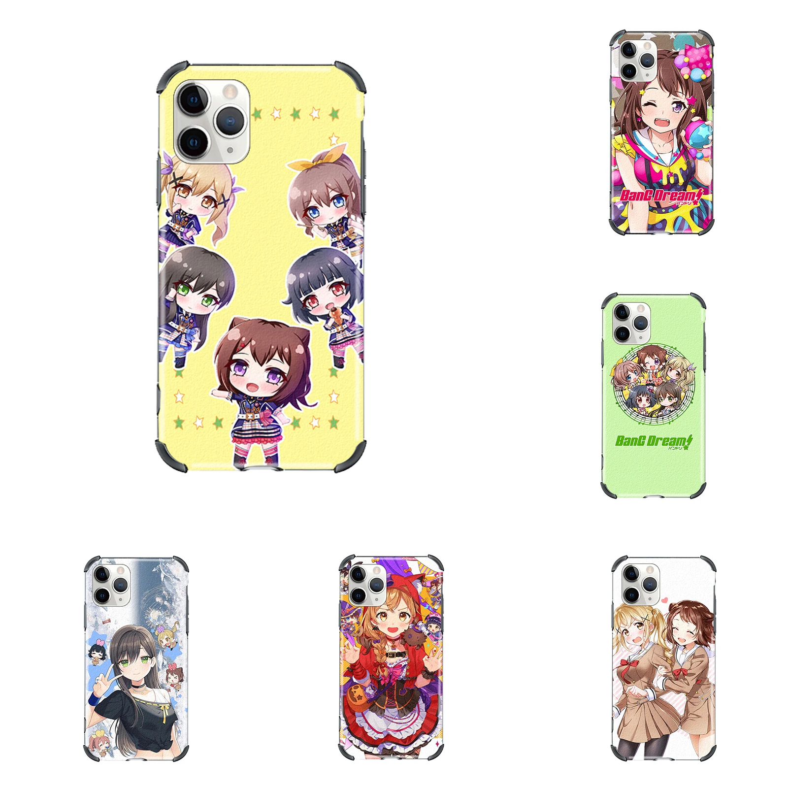 

BanG Dream! Phone Case Cover For iphone XS 11 Pro Max 12 Pro Max 7 Plus 8 Plus