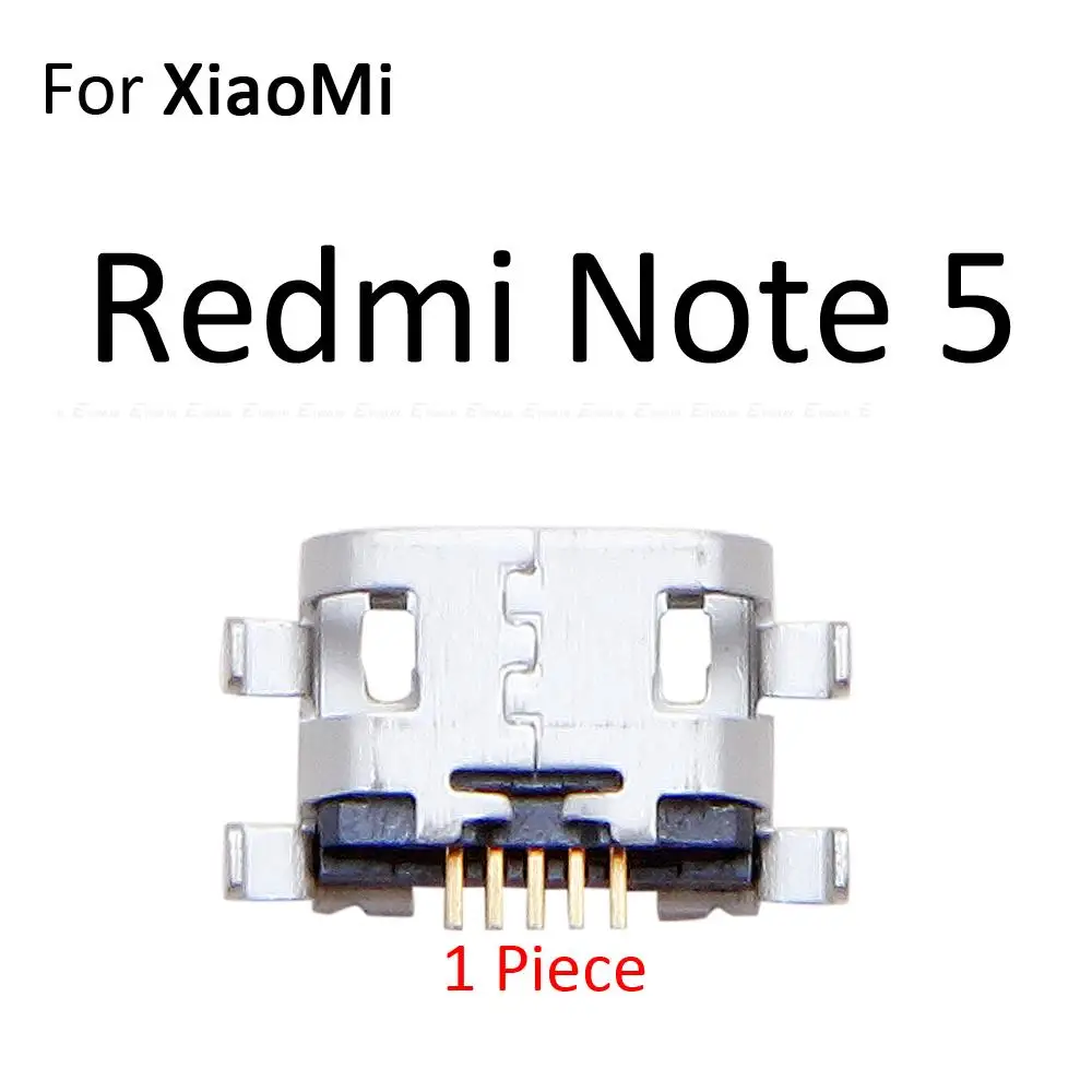 10 шт./лот разъем Micro USB Type-C для зарядки штекер док-станции зарядная розетка XiaoMi Redmi