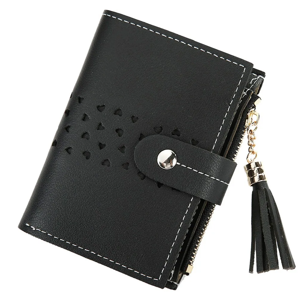 Новинка корейские повседневные кошельки Модный женский короткий кошелек с