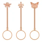 Новинка держатель для сигарет кольцо стойка металлический зажим для пальцев для женщин мужчин тонкая длинная палка ювелирные изделия для курения