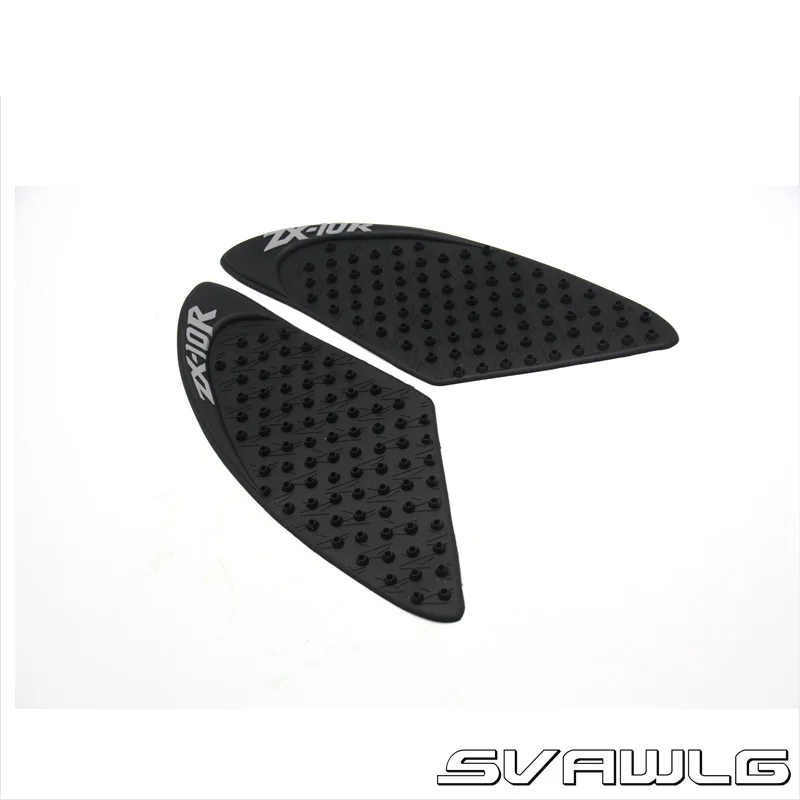 Для Kawasaki ninja ZX6R ninja ZX10R ZX-6R ZX-10R ER6N ER-6N защита противоскользящая накладка на бак наклейка газ колено сцепление тяги Сторона - Цвет: 3