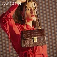 lafestin2021 new ladies chain bag fashion niche one shoulder messenger bag small square bag 2021 luxury designer women crossbody