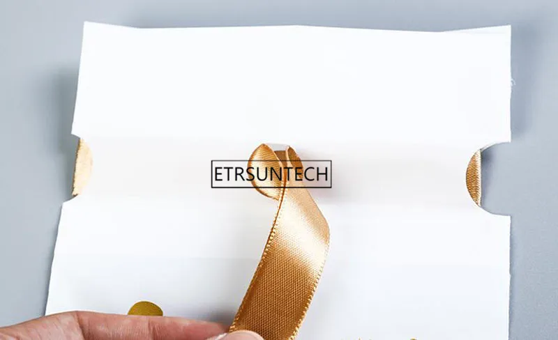 1000 шт Милое Свадебное платье сумки из шелкового шнурка золотые и серебряные