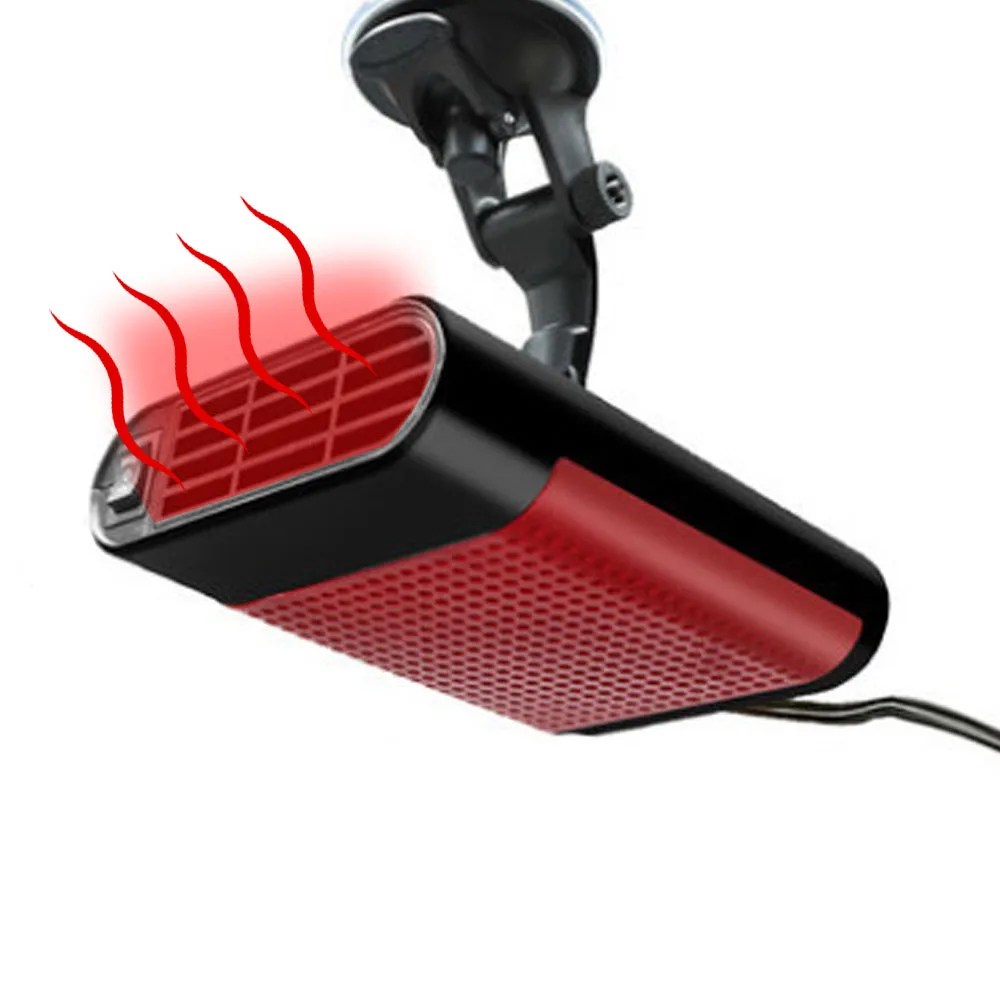 2 в 1 зимний автомобильный обогреватель вращающийся на 360 ° Универсальный