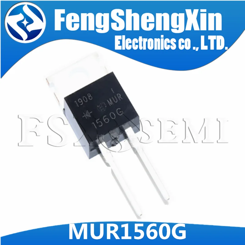 10 шт./лот MUR1560G TO-220 MUR1560 U1560 1560G Диод Быстрого Восстановления | Электронные