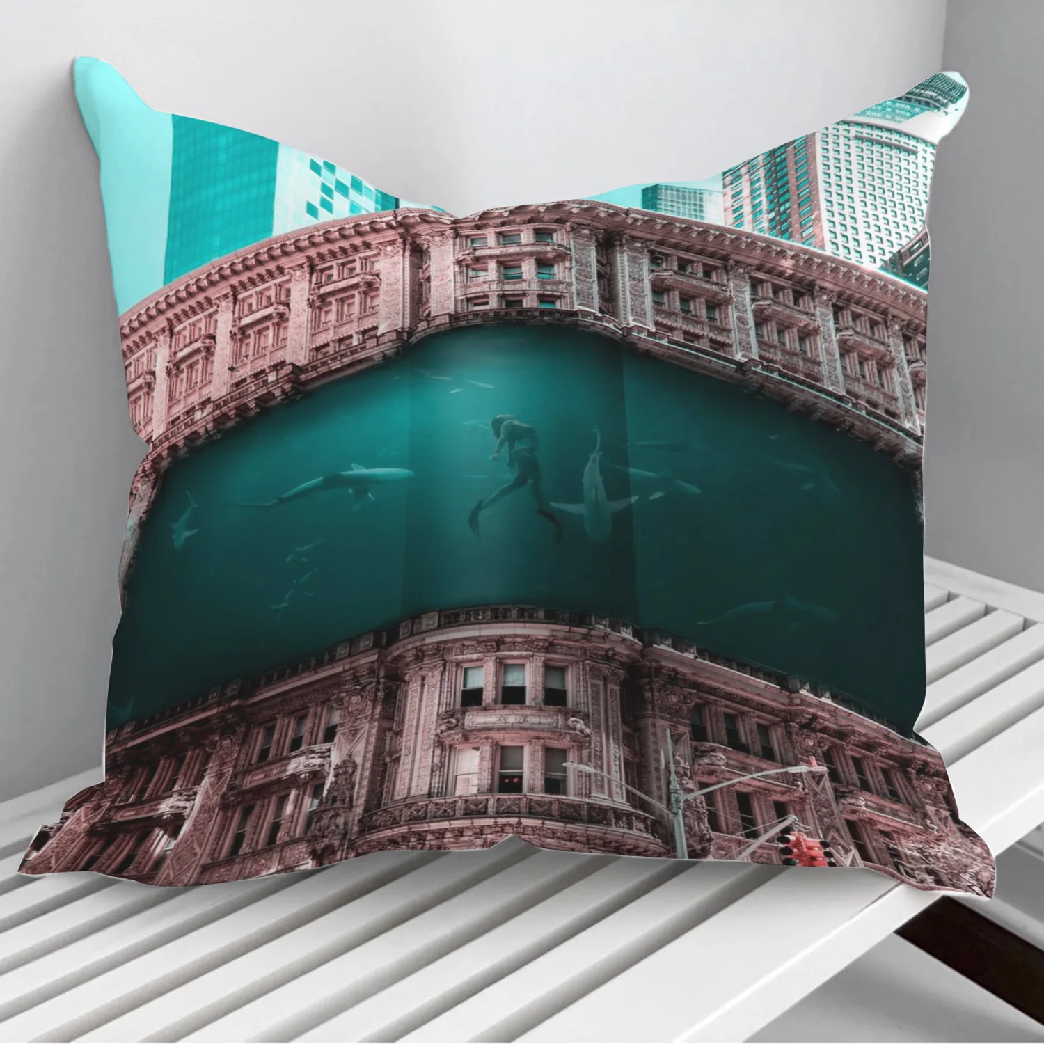 

AquaBuilding Throw Pillows Cushion Cover On Sofa Home Decor 45*45cm 40*40cm Gift Pillowcase Cojines Dropshipping