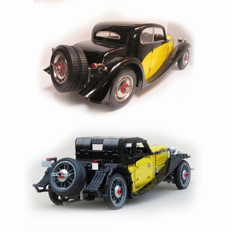 Конструктор MOC 50T детский Гоночная машина Классическая модель автомобиля