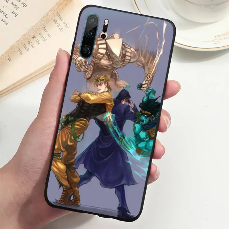 

Anime JoJo's Bizarre Adventure Phone Case For Huawei P20 P30 P40 lite Pro P Smart 2019 Mate 10 20 Lite Pro Nova 5t