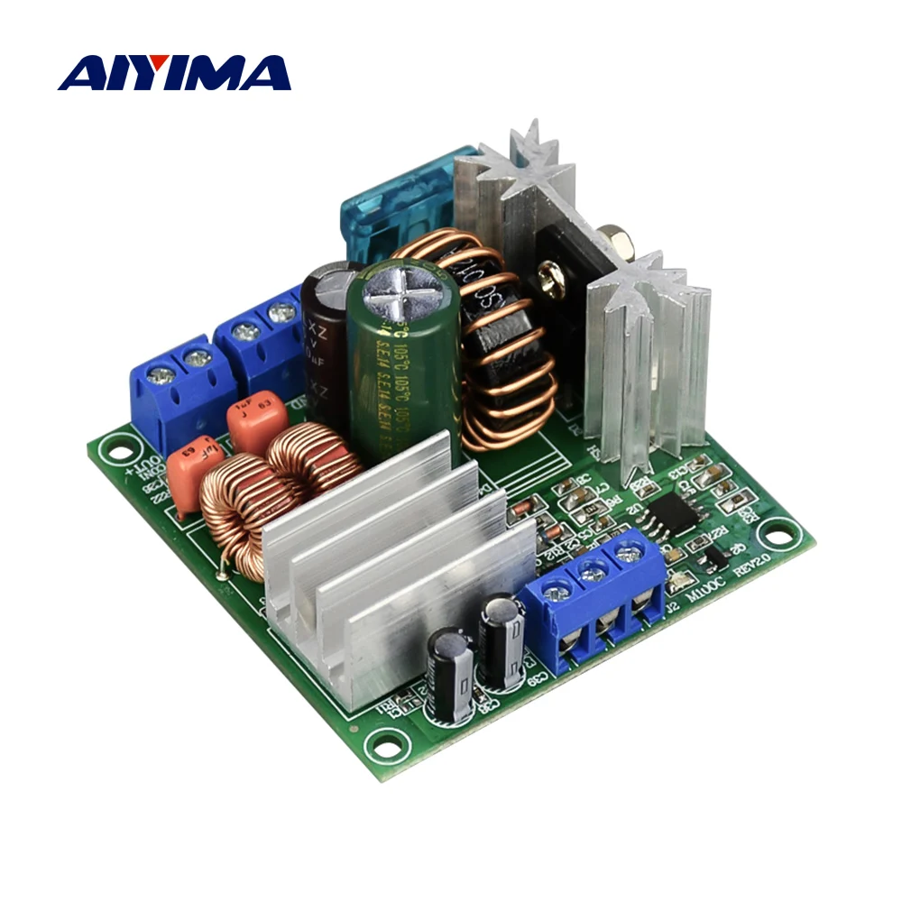 AIYIMA TPA3116 цифровой усилитель мощности 100 Вт моно 12 В батарея для автомобиля