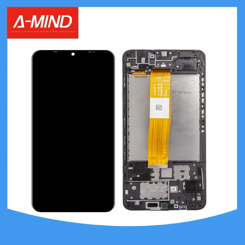 

ЖК-дисплей 6,5 "для Samsung Galaxy A12 A125F A125M, сенсорный экран с дигитайзером в сборе с рамкой для A125 LCD